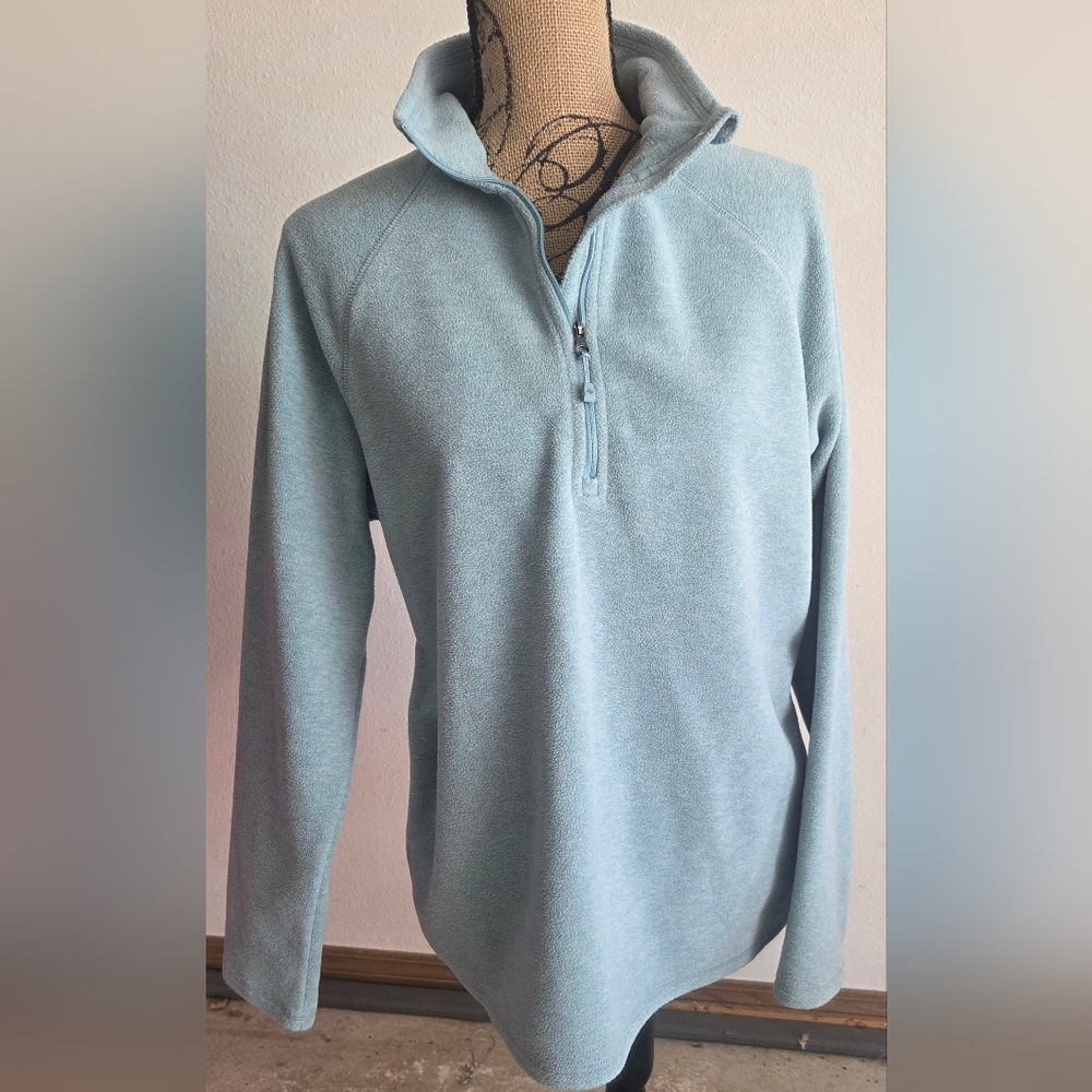 Seagreen fleece pullover